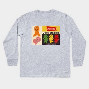 Vintage Bassett's Jelly Babies Kids Long Sleeve T-Shirt